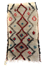 Load image into Gallery viewer, 1025 HighAtlas with white red/brown diamonds w turquoise spots Pattern