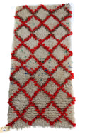 1002 HighAtlas with Cream/Red Diamonds Pattern