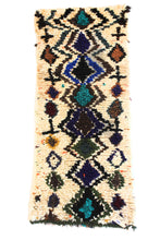 Load image into Gallery viewer, 1235 Open East with Taupe/Brown/Blue/Green/Black Diamonds Pattern