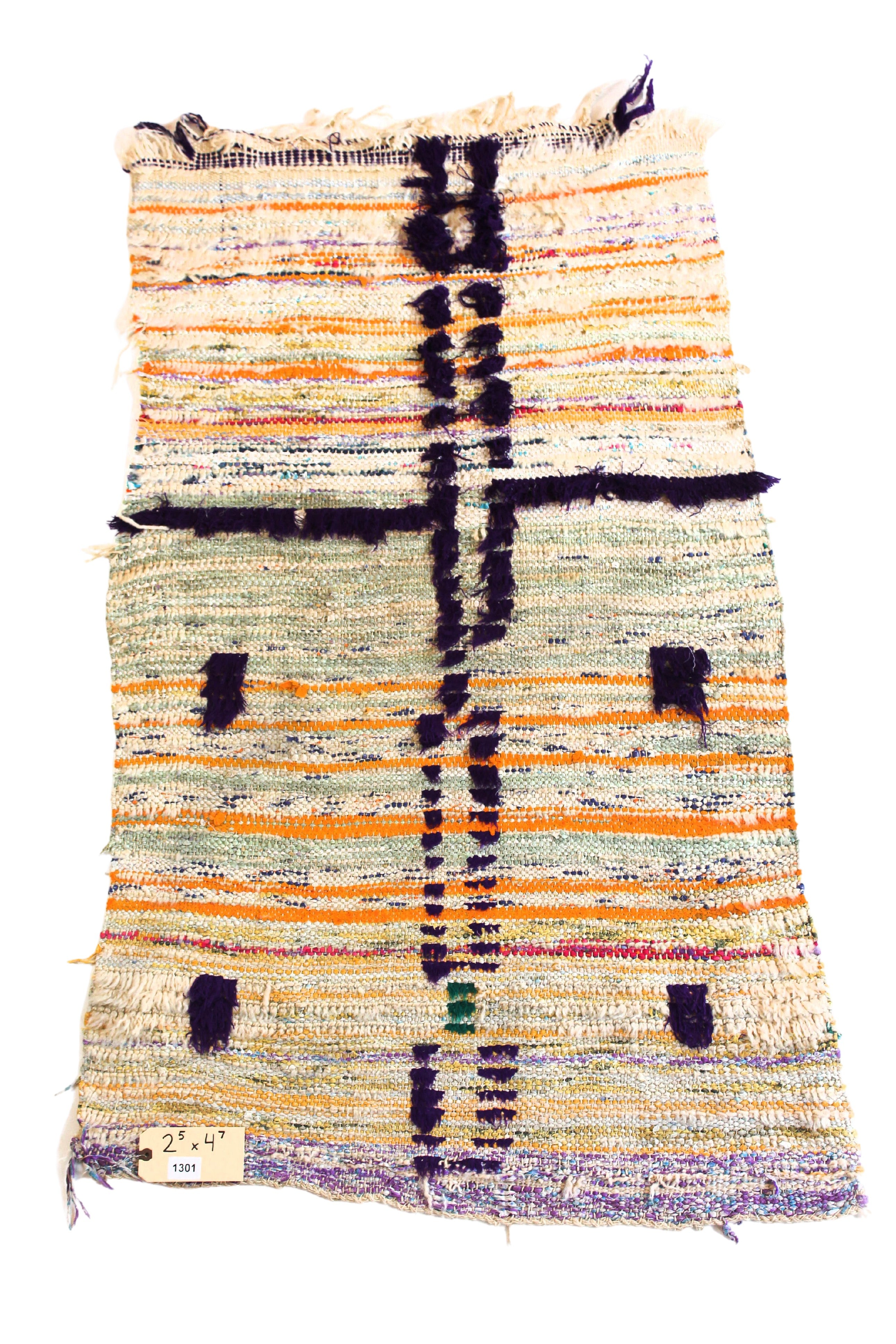 1301 HighAtlas with Multi-Color/Purple Lines and Dots Pattern