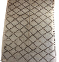 1153 BeniMguild with Taupe/Brown Diamonds Pattern