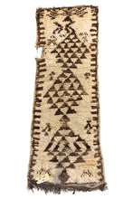 Load image into Gallery viewer, 1222 Moulouya with Taupe/Brown Traingle Diamonds Pattern