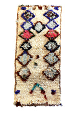 Load image into Gallery viewer, 1084 Moulouya with Taupe/Pink/Light/DarkBlue/Brown Diamonds Pattern