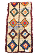 1476 Moulouya with Taupe/Brown/Pink/Blue Diamonds and Other Patterns Pattern  (P4)