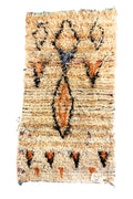 1389 Moulouya with Taupe/Orange/Black/Blue Diamonds Pattern