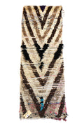 1239 Moulouya with Taupe/Light/DarkBrown V's Pattern