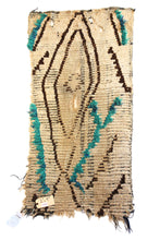 Load image into Gallery viewer, 1338 Moulouya with Taupe/Brown/Turquoise Diamonds and Other Lines Pattern